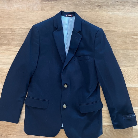 Tommy Hilfiger Boys Mast Navy Dresswear Blazer NWT size 12 - Picture 2 of 6